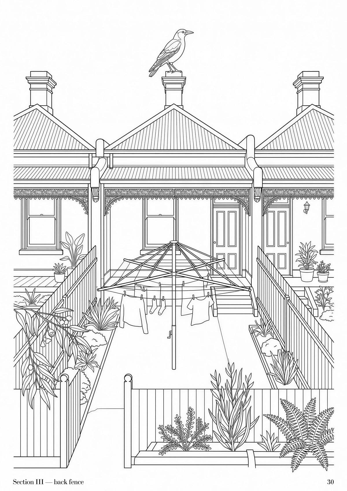 Federation Terraces, plate 11 — Australian heritage architecture study at folio scale